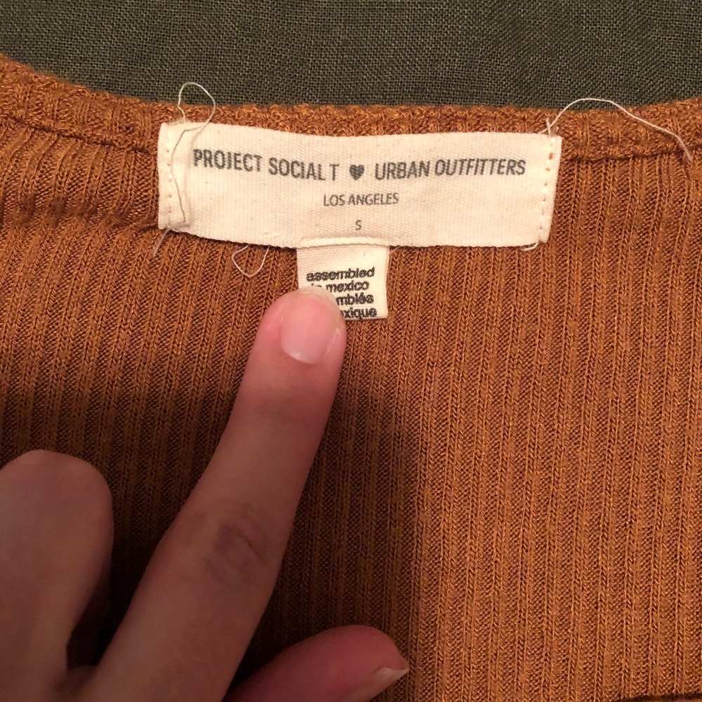 DONATED UO Project Social Lace Up Top - Picture 3 of 3